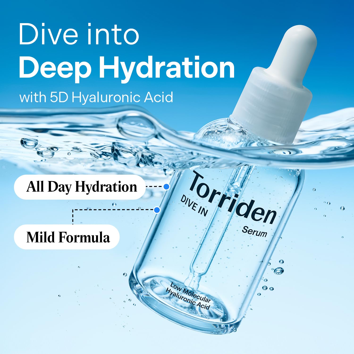 Torriden Dive-In Low Molecule Hyaluronic Acid Serum 50ml