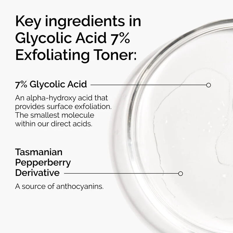 Glycolic Acid 7% Exfoliating Toner 240ML